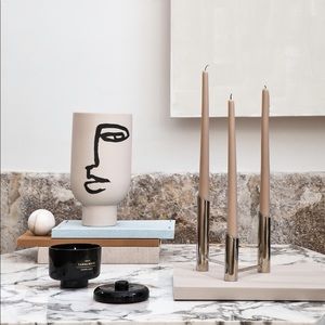 H&M Tall Face Vase